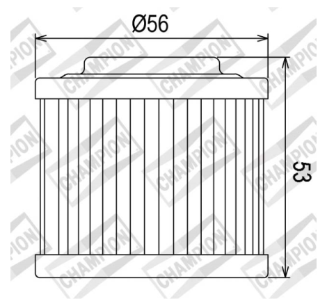 FILTRO OLIO CHAMPION COF051...