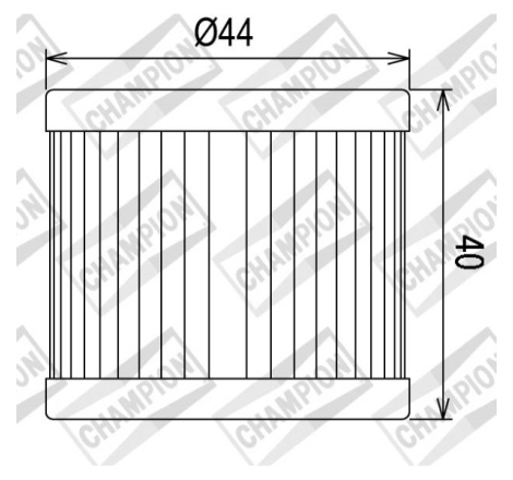 FILTRO OLIO CHAMPION COF031...