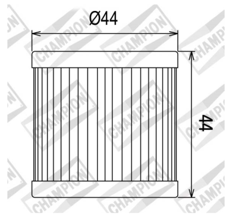 FILTRO OLIO CHAMPION COF039...