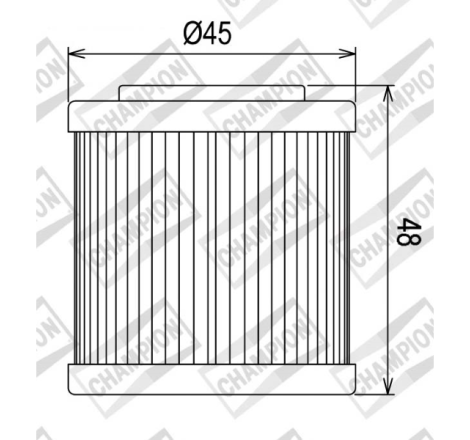 FILTRO OLIO CHAMPION COF054...