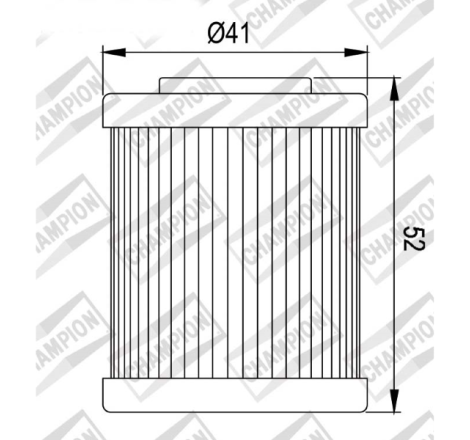 FILTRO OLIO CHAMPION COF057...