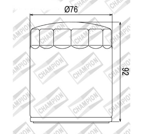 FILTRO OLIO CHAMPION...
