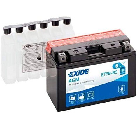 BATTERIA EXIDE YT9B-BS (5081)