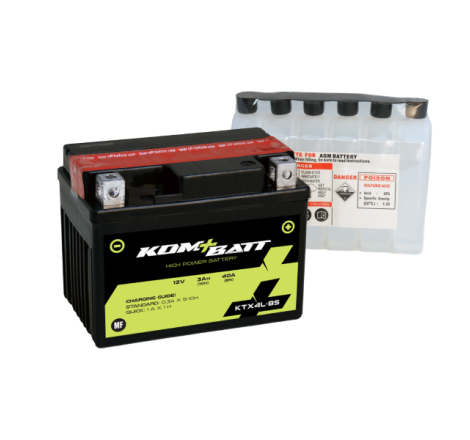 BATTERIA KOMBATT YTX4L-BS...