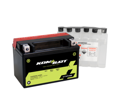 BATTERIA KOMBATT YTX9-BS...