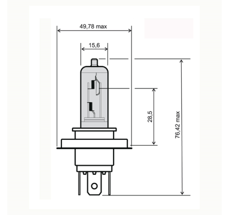 LAMPADA FLOSSER 12V/35/35W...