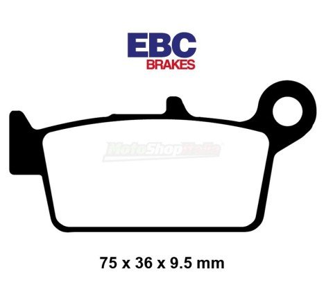 PASTIGLIE EBC FA131/3 (66900)