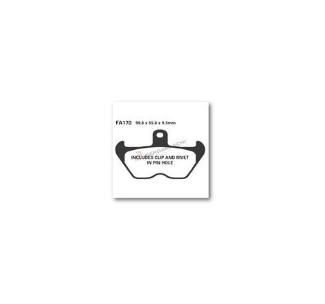 PASTIGLIE EBC FA170 (66440)