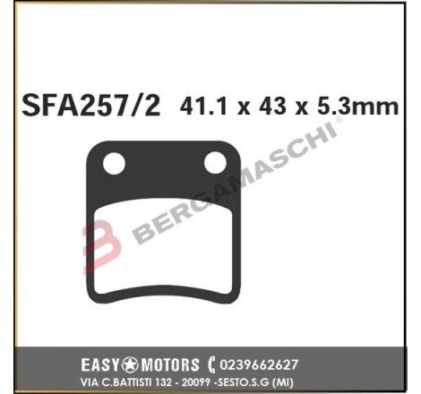 PASTIGLIE EBC FA257/2 S...