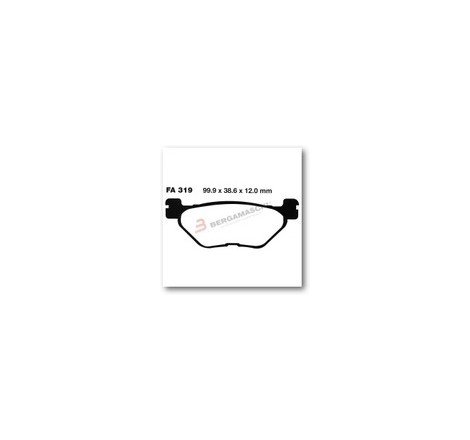 PASTIGLIE EBC FA319 (61690)