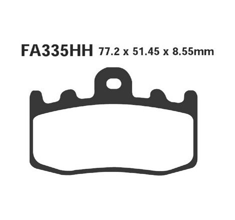 PASTIGLIE EBC FA335 HH (67965)