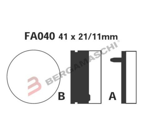 PASTIGLIE EBC FA40 (650043)