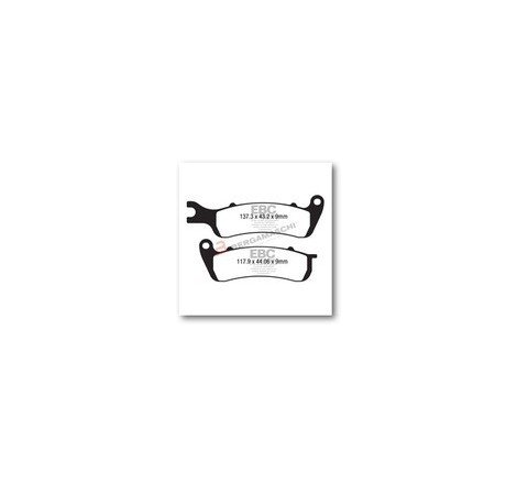 PASTIGLIE EBC FA727 (68727)