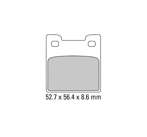 PASTIGLIE FERODO FA222 (67011)