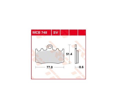 PASTIGLIE TRW FA335 HH (67965)