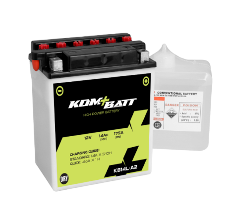 BATTERIA KOMBATT YB14L-A2...