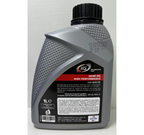 OLIO HS FUCHS GEAR OIL HIGH...