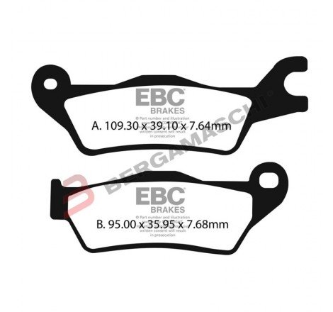 PASTIGLIE EBC FA715 (68715)