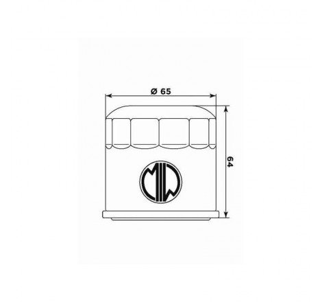FILTRO OLIO MEIWA (26.4502...